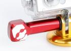 G TMC Thumb Knob Skull Mark Long Screw for GoPro Cam ( Red )